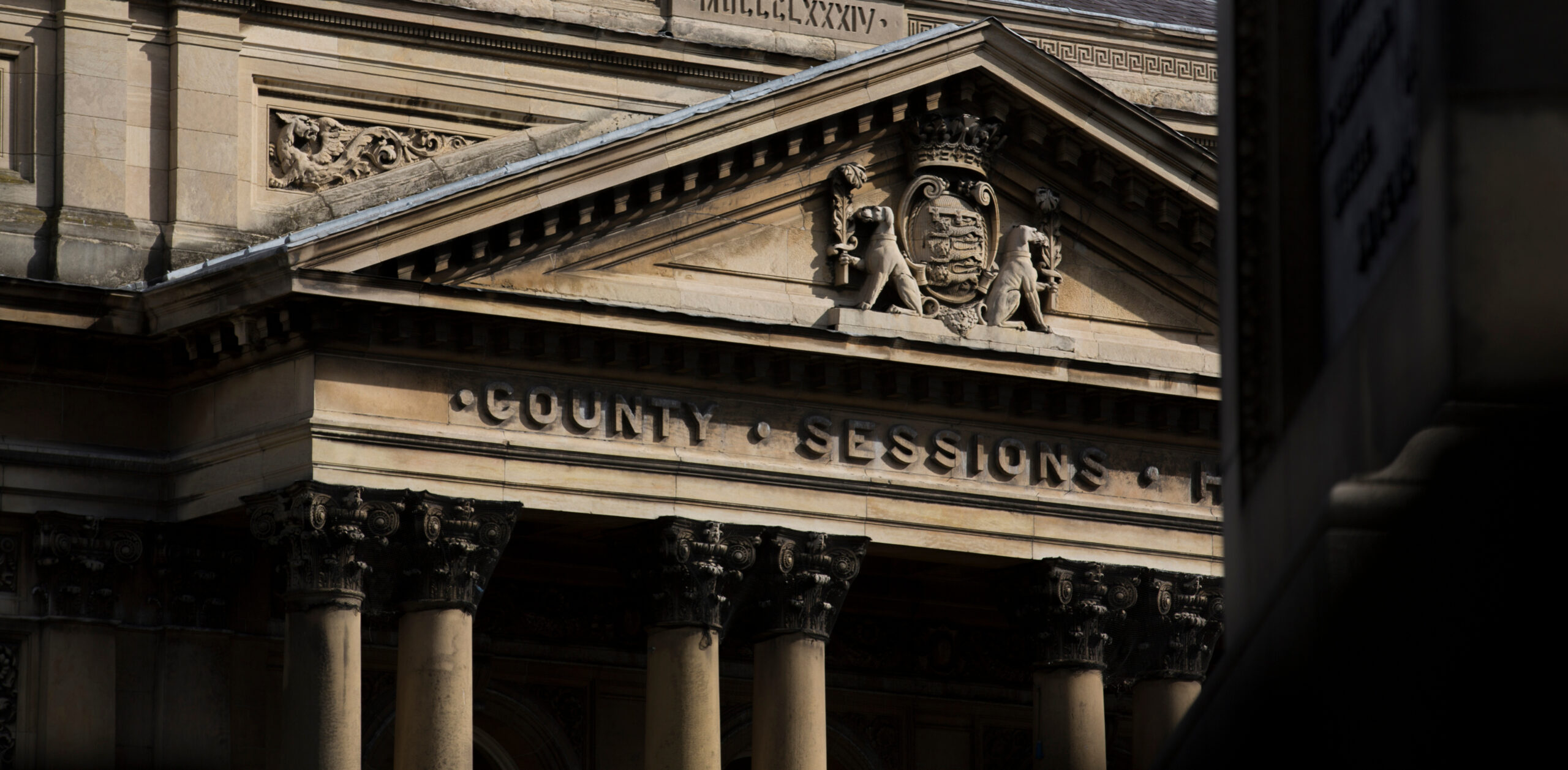 Liverpool, Merseyside. June 2014, External View Of County Sessions House