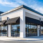 Prime Commercial Space For Sale Or Rent In A Versatile Mixed Use Building With Storefront And Awning.